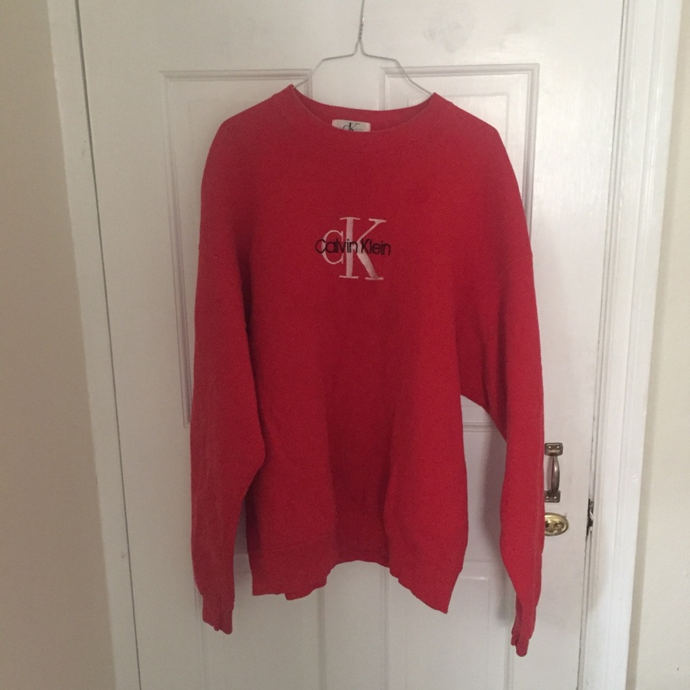 Oversized vintage Calvin Klein sweatshirt